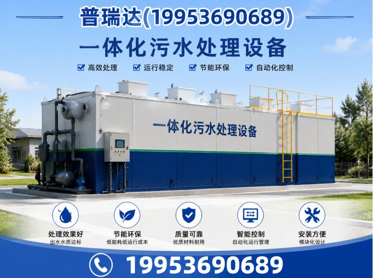 昌邑市污水处理设备展示图